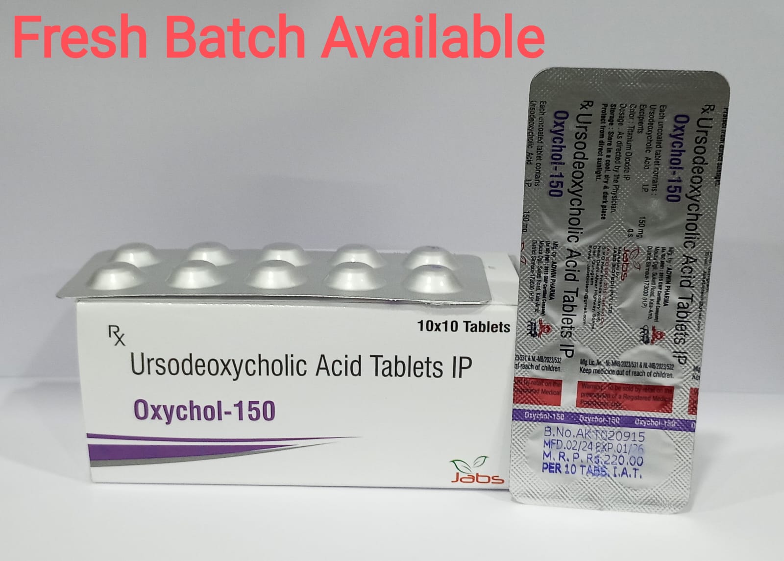 URSODEOXYCHOLIC ACID TABLETS IP